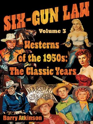 cover image of Six-Gun Law--Westerns of the 1950s